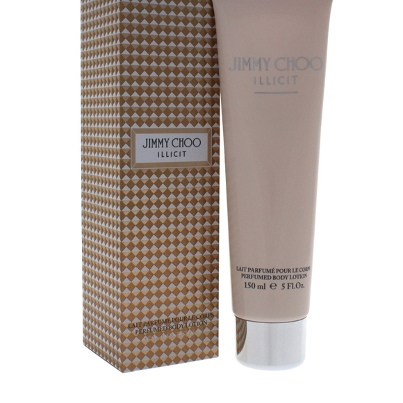 Jimmy Choo Illicit Body Lotion in Tan and Silver